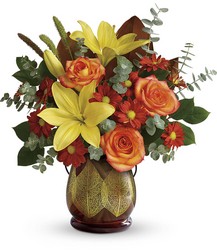 Teleflora's Citrus Harvest Bouquet from Backstage Florist in Richardson, Texas